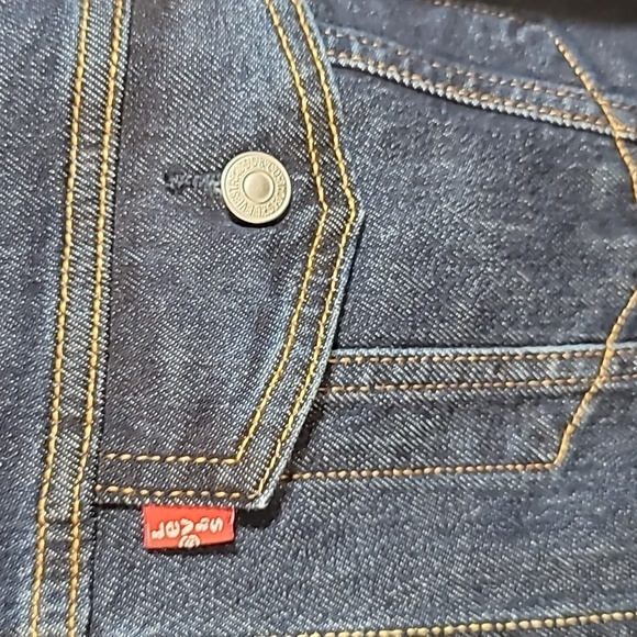 NWT Levi's Men's Dark Blue Denim Jacket XL - Picture 8 of 16